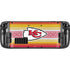 NFL Kansas City Chiefs Trailblazer Steam Deck Handheld Gaming Computer Skin